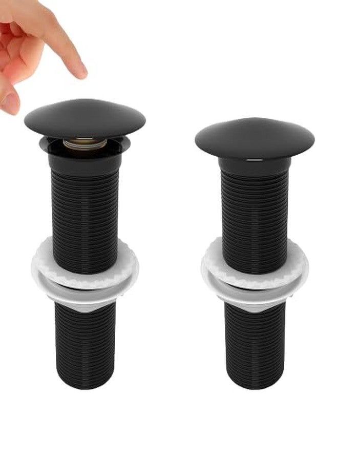 JAGGER JAG133 وصلة حوض غسيل من النحاس والفولاذ المقاوم للصدأ مع خيط كامل ولمسة نهائية لامعة مقاومة للتآكل للمنزل/المكتب/الحمام (5 بوصة، أسود، 1) - Image 2